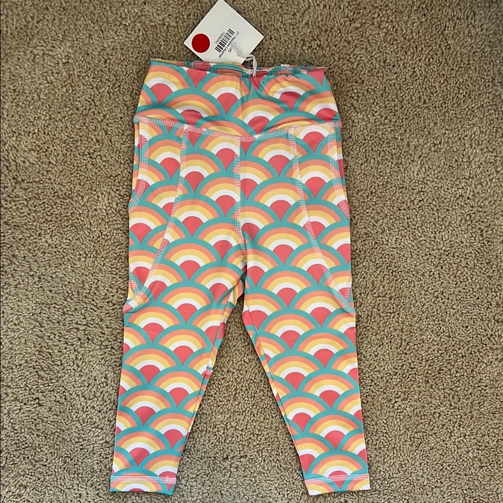 2T Honesty Rainbow Legging. NWT.